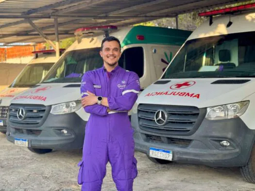 Ambulância Gvitta em operação de Área Protegida